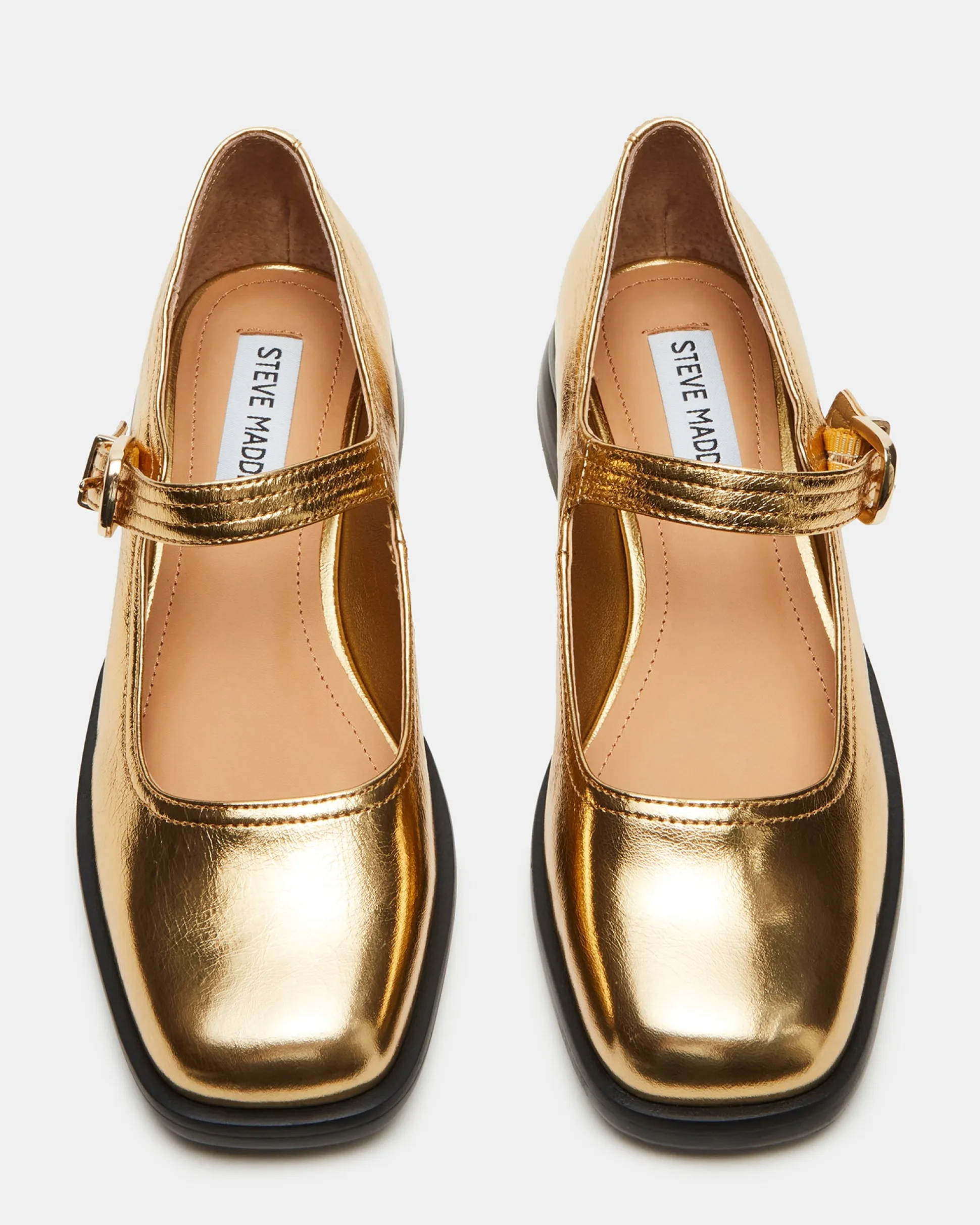 Delancy Gold Leather