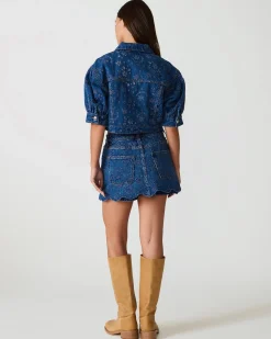 Delilah Skort Blue Depths