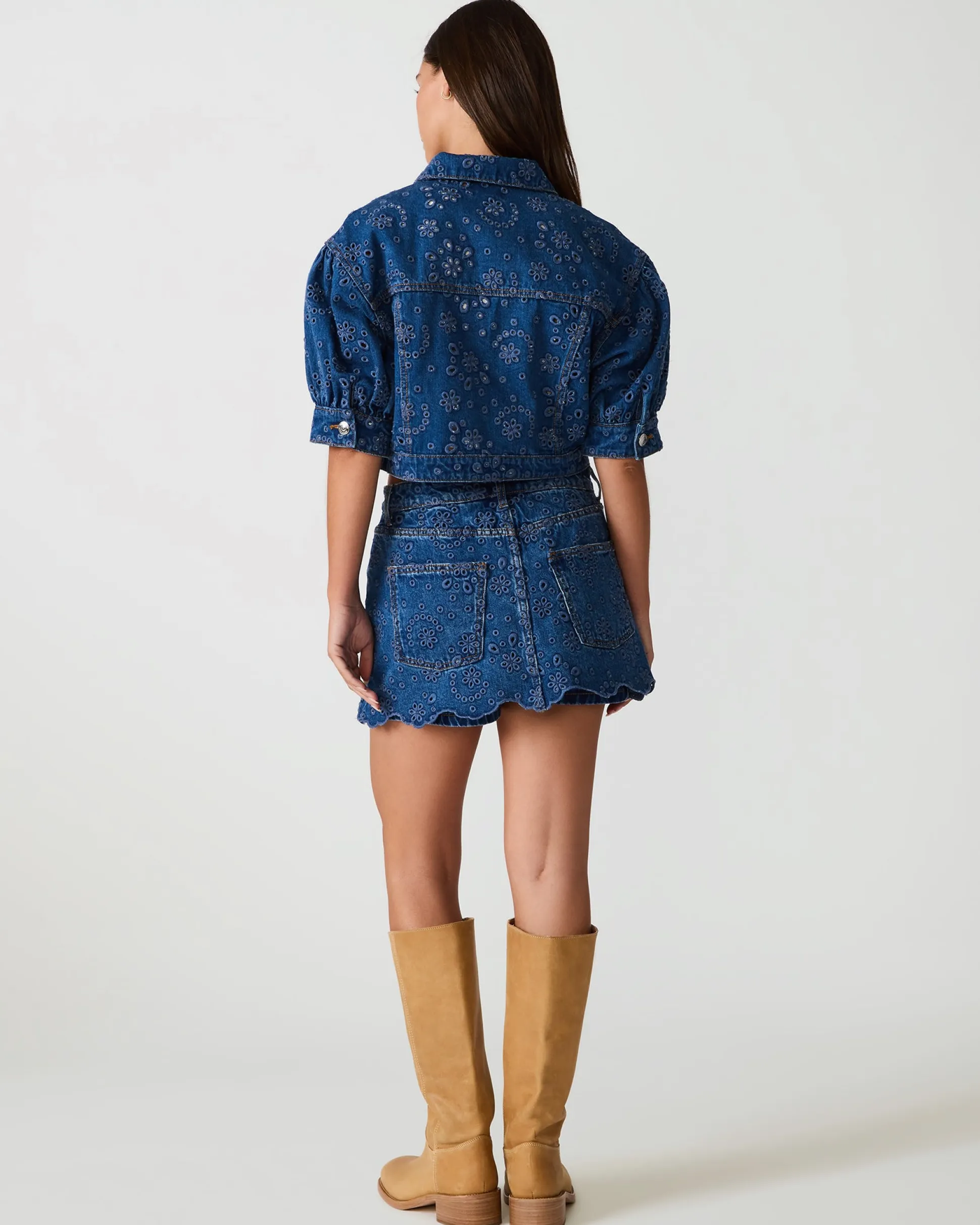 Delilah Skort Blue Depths