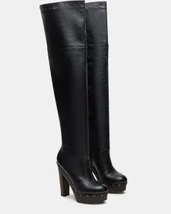 Delmira Black Leather