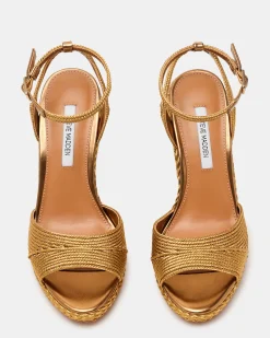 Devin Bronze Raffia