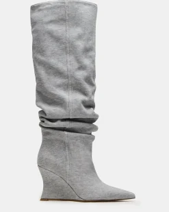 Distortion Grey Fabric