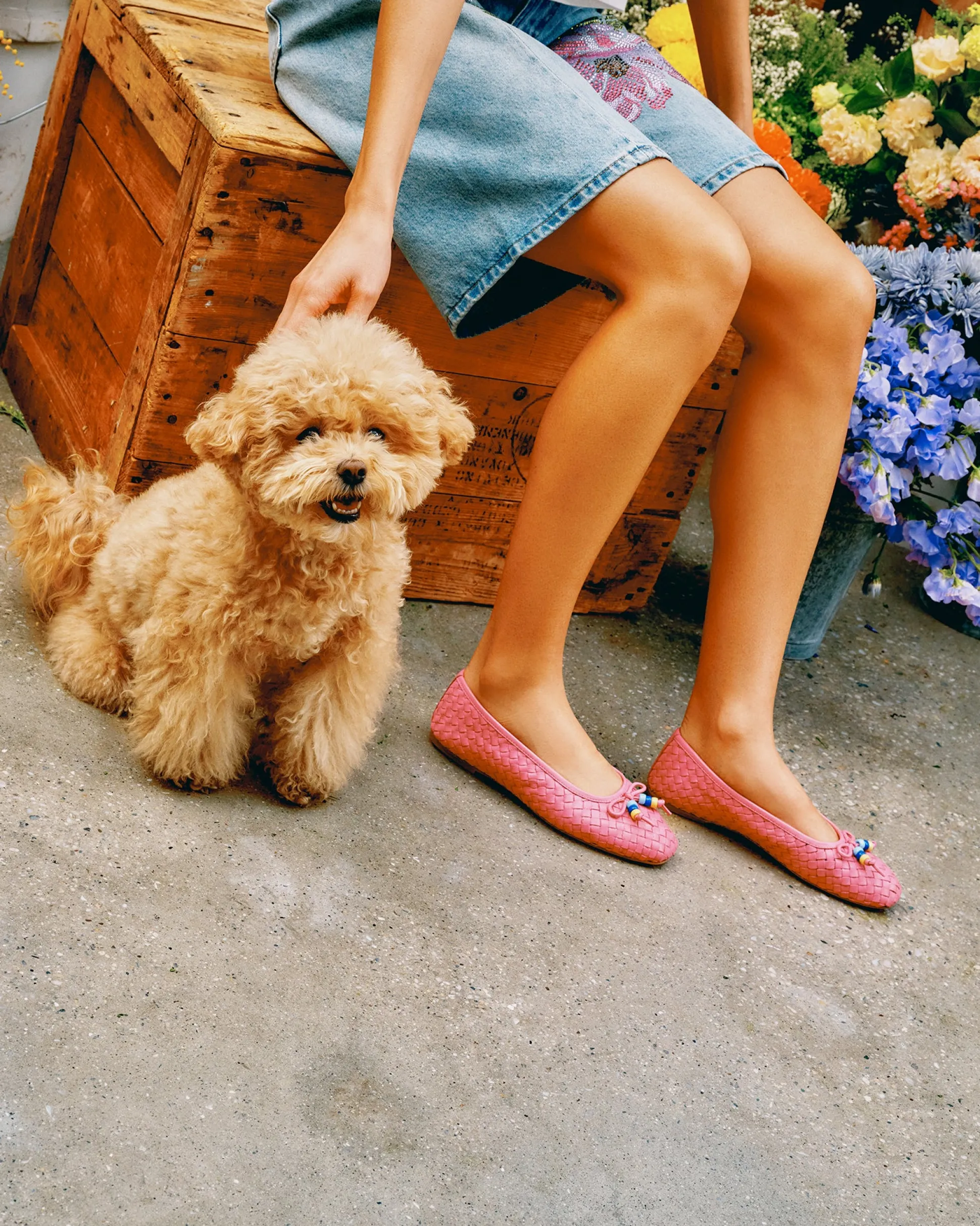 Divy Pink Leather