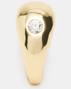 Dome Toe Ring Gold