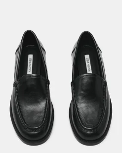 Drayce Black Leather