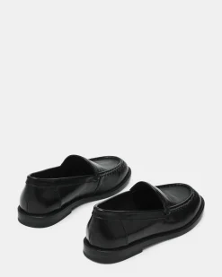 Drayce Black Leather