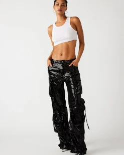 Duo Sequin Pant Black