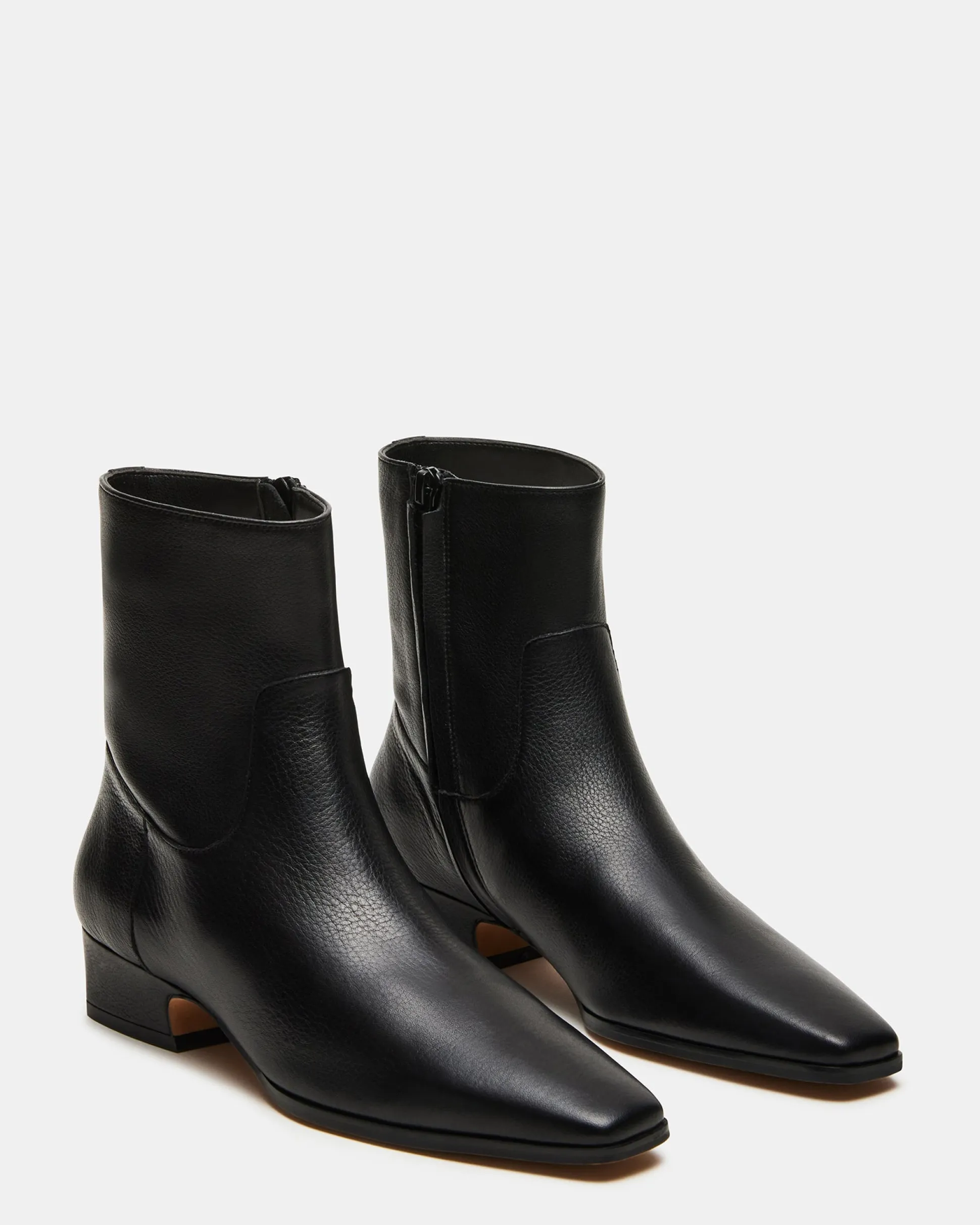 Dusty Black Leather