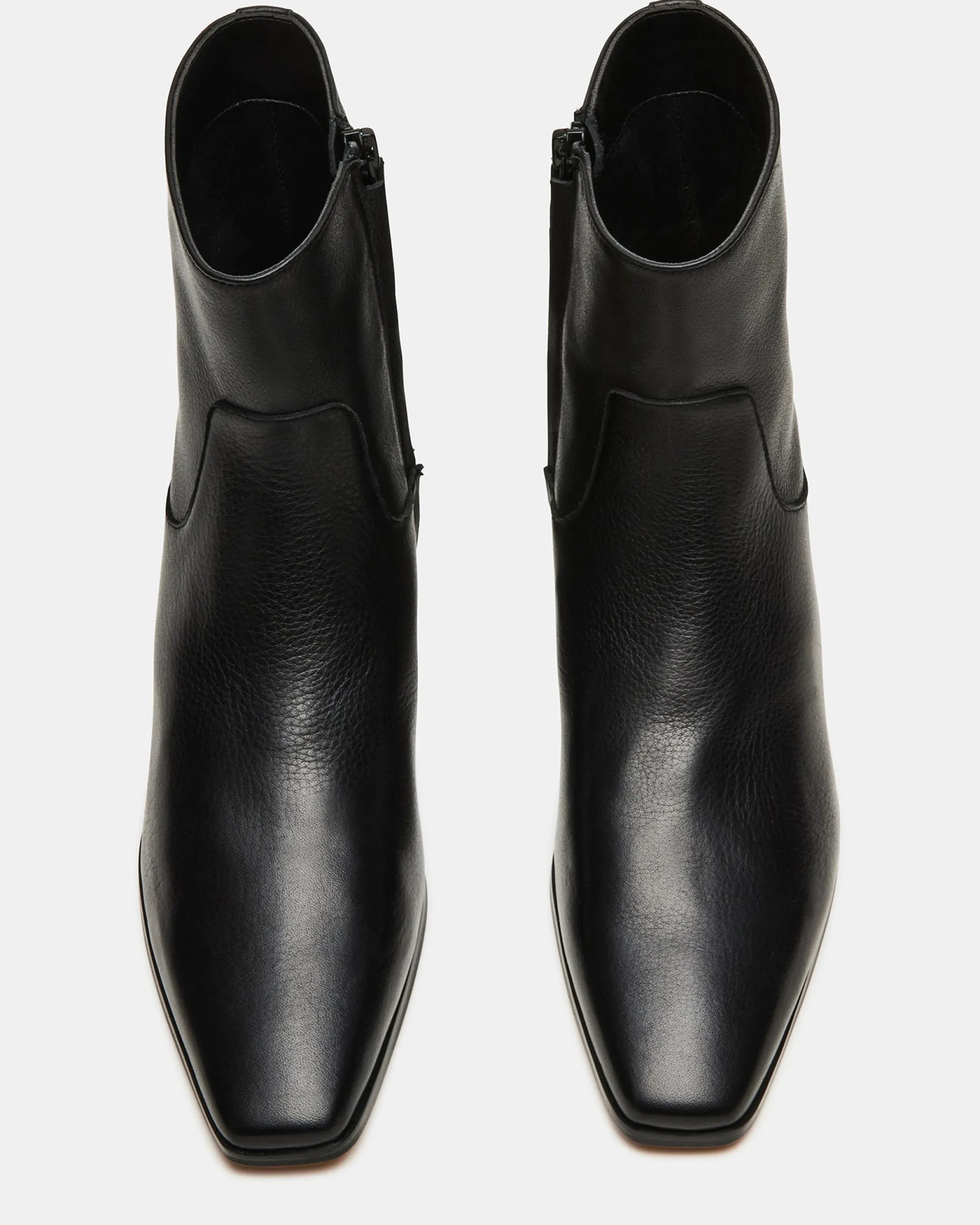 Dusty Black Leather