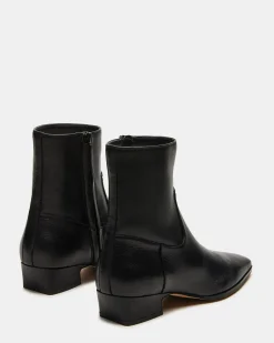 Dusty Black Leather