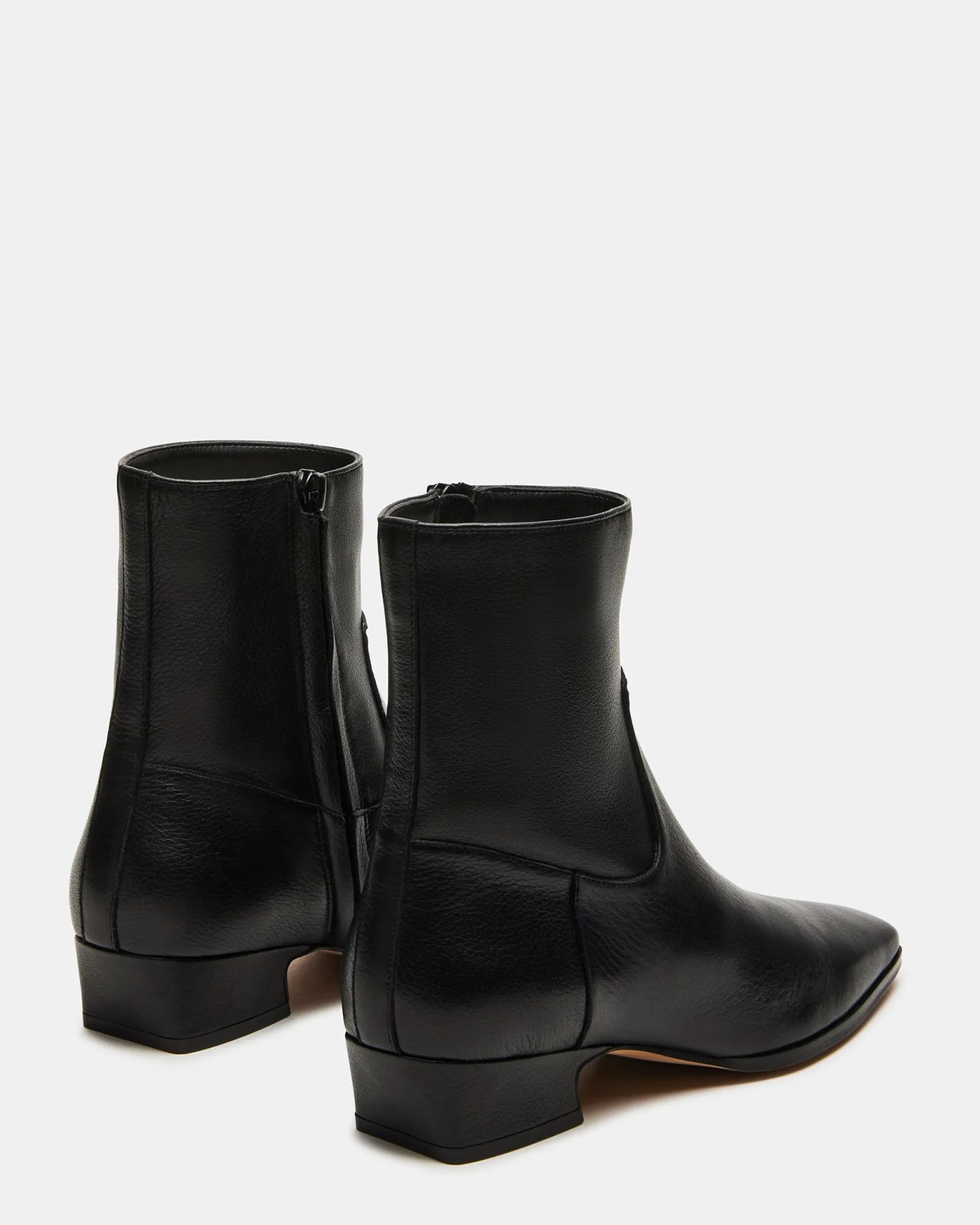 Dusty Black Leather