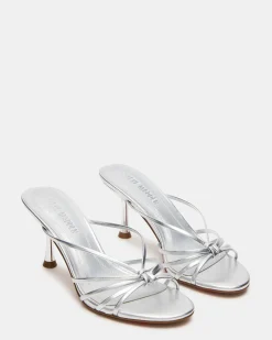 Edna Silver Leather