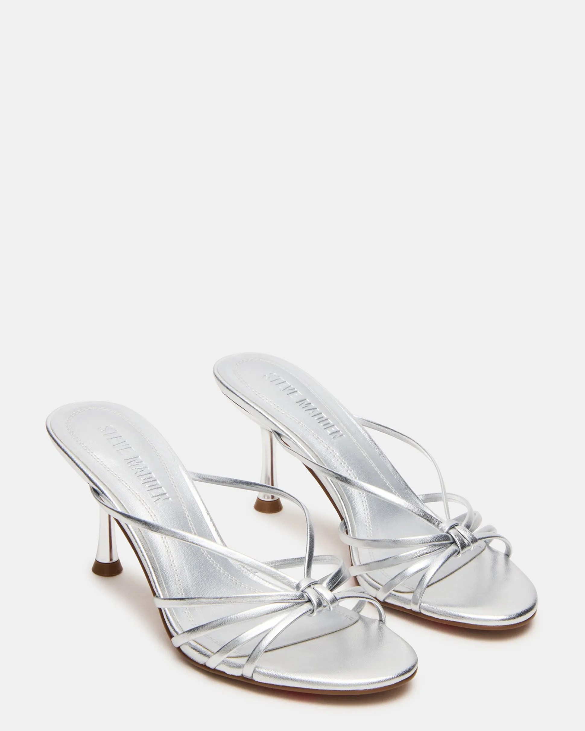 Edna Silver Leather