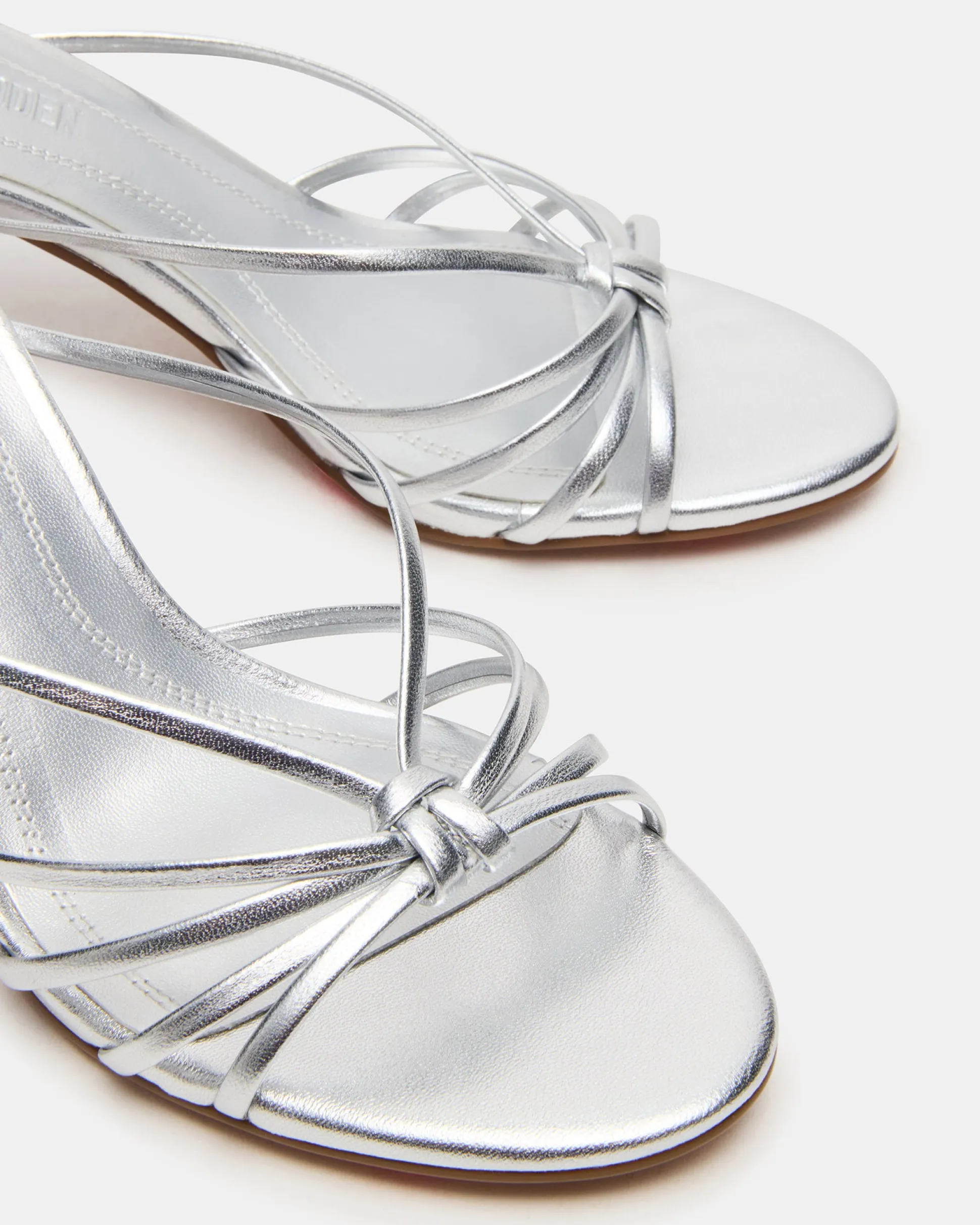 Edna Silver Leather