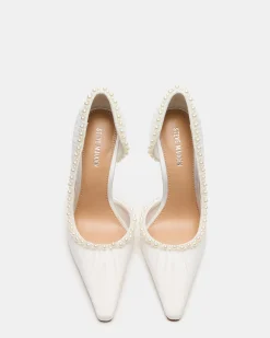 Elegant Pearl Ivory Mesh