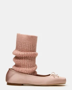 Eleve Knit Pink Satin