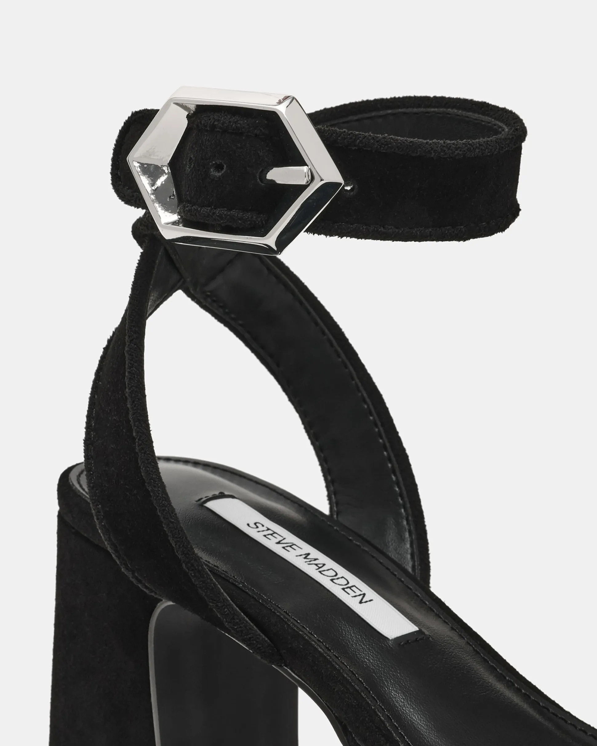 Elida Black Suede