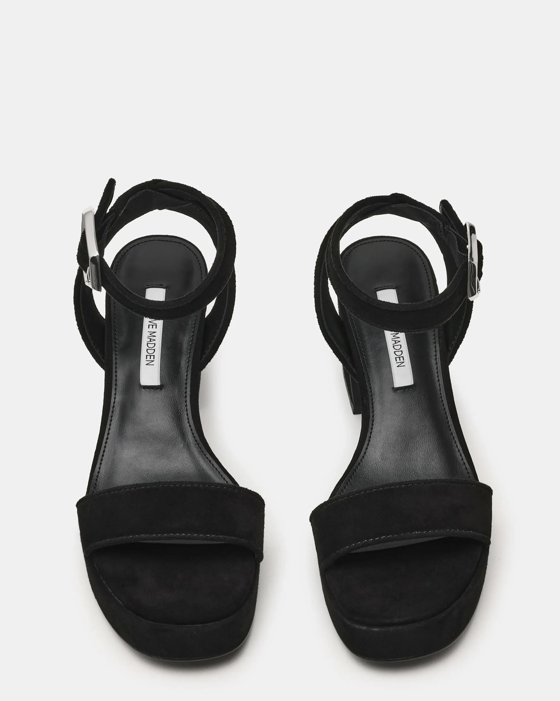Elida Black Suede