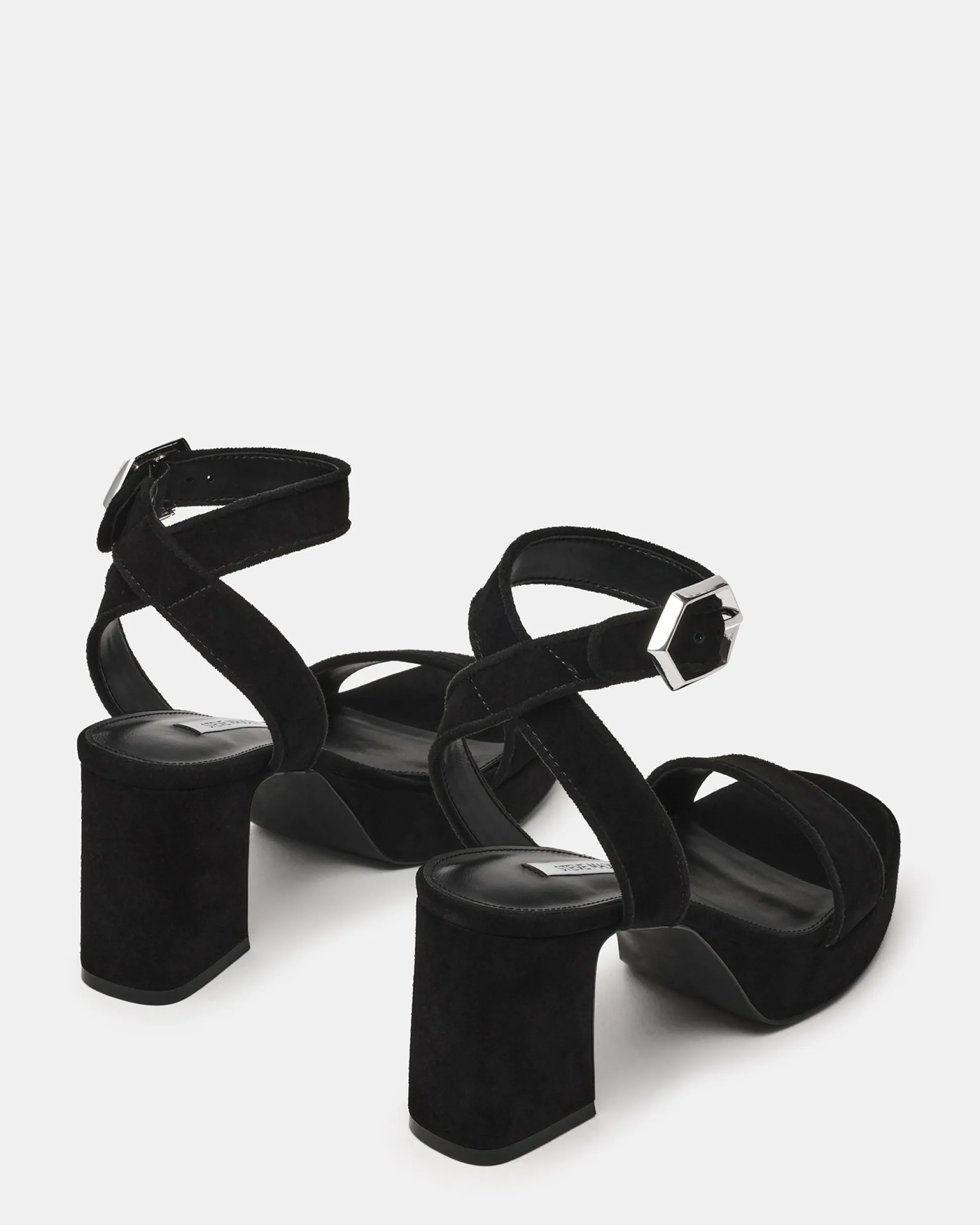 Elida Black Suede