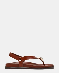 Elvia Brown Leather