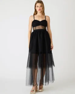 Emily Tulle Dress Black