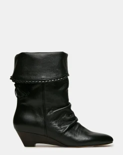 Enaya Black Leather
