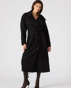 Enora Coat Black