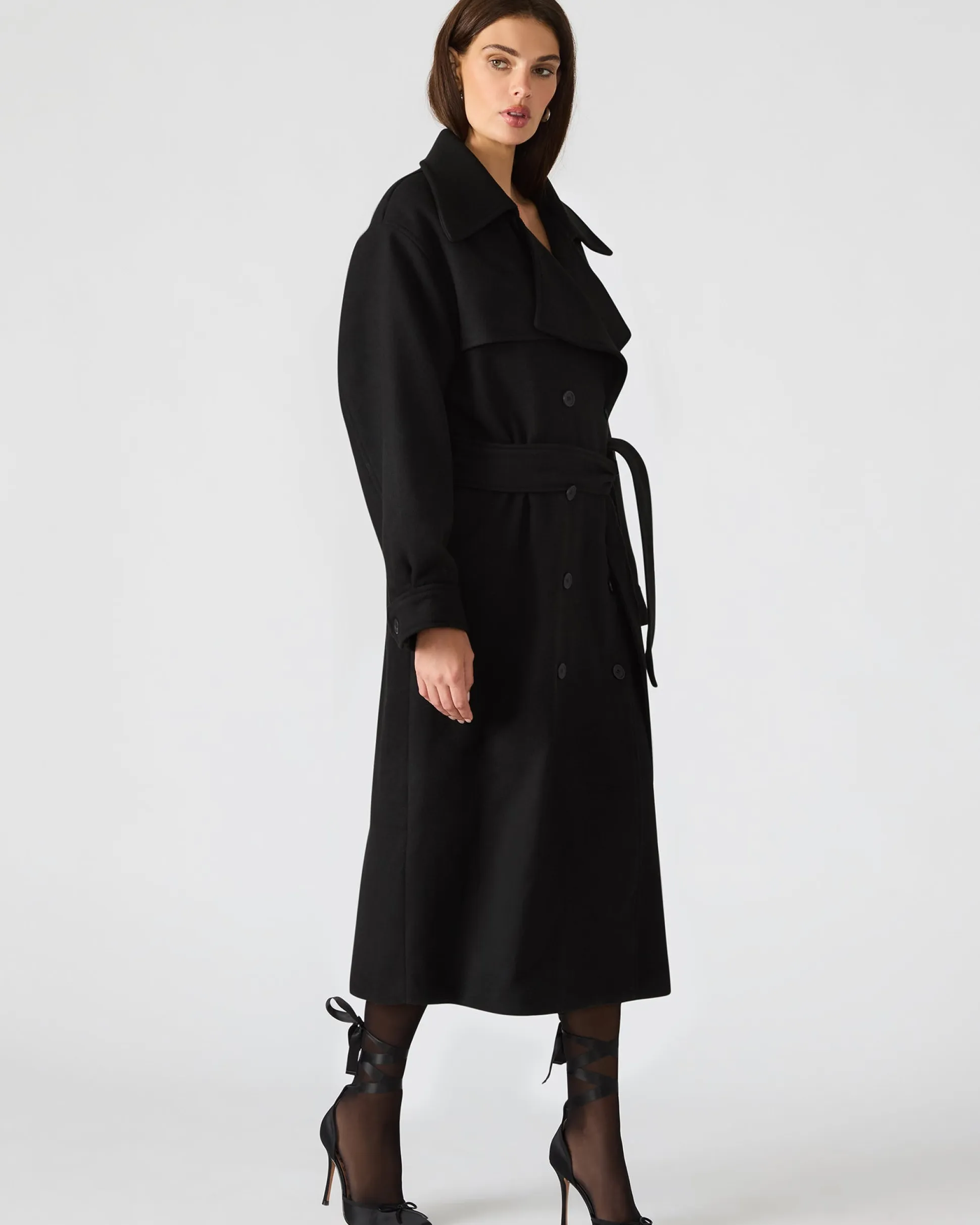 Enora Coat Black