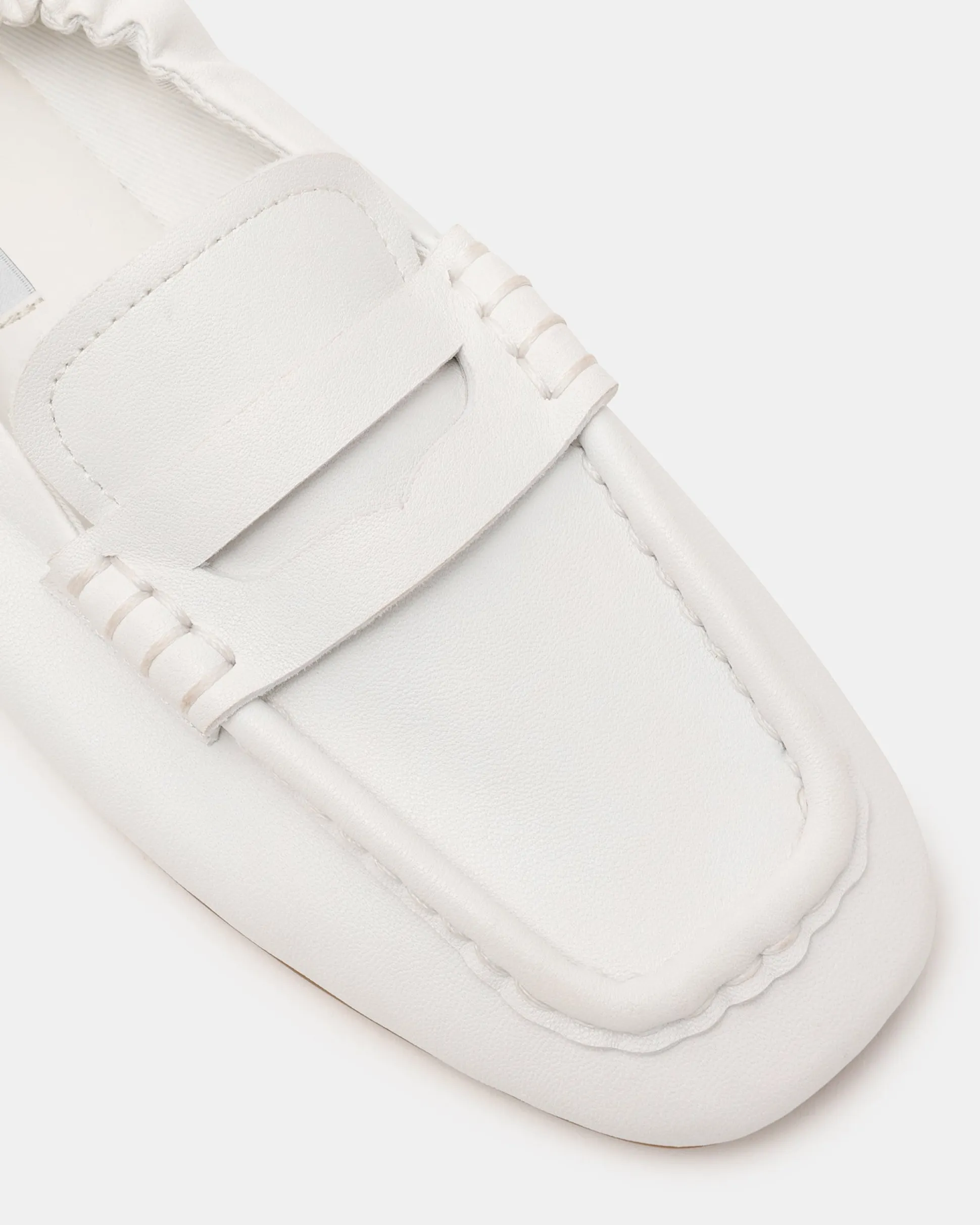 Eurry White Leather