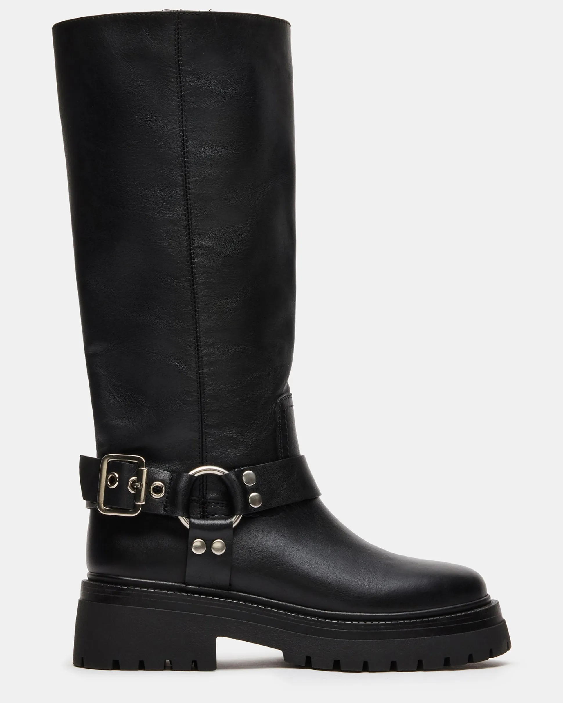 Everest Black Leather