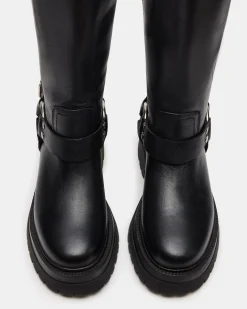 Everest Black Leather