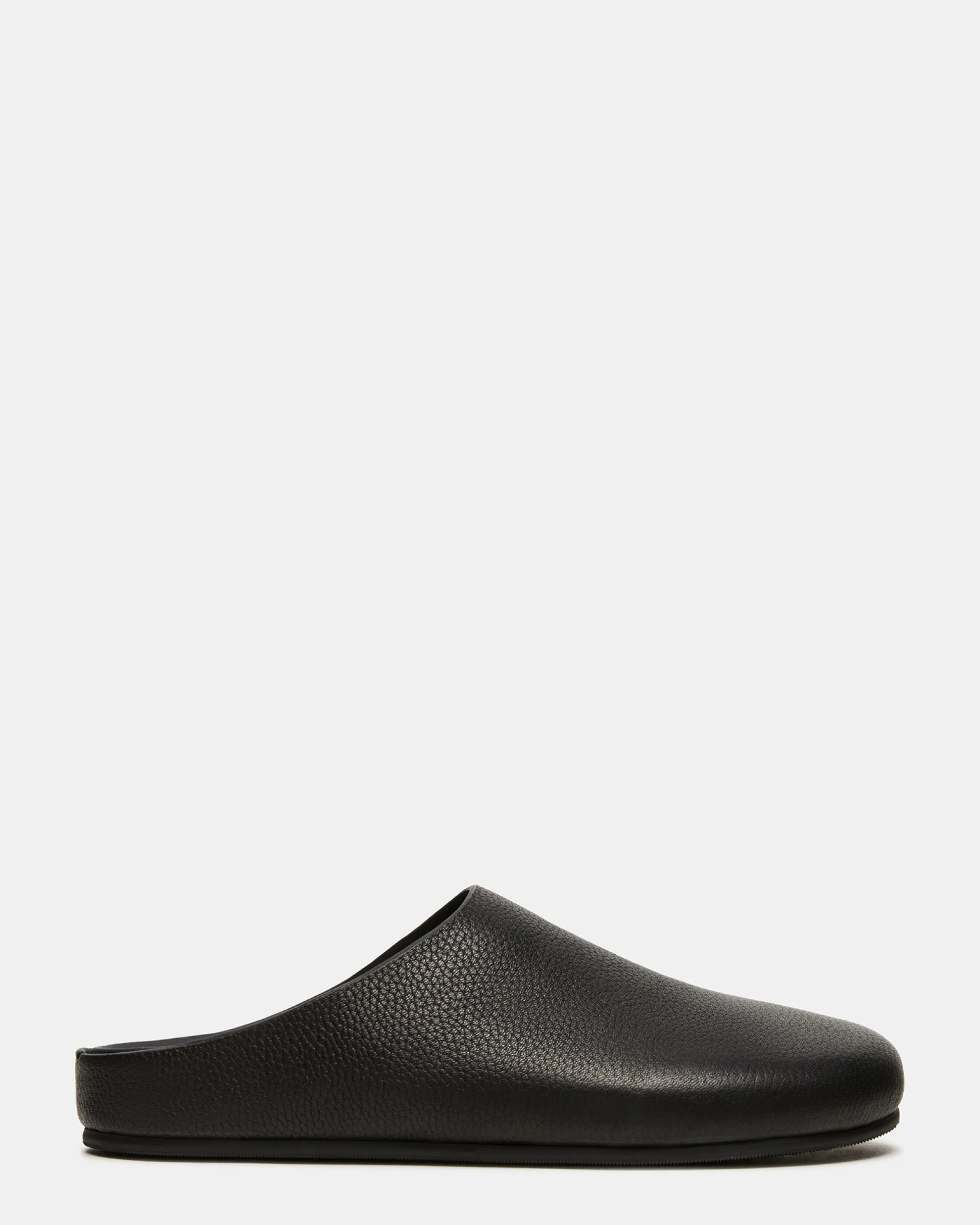 Fern Black Leather