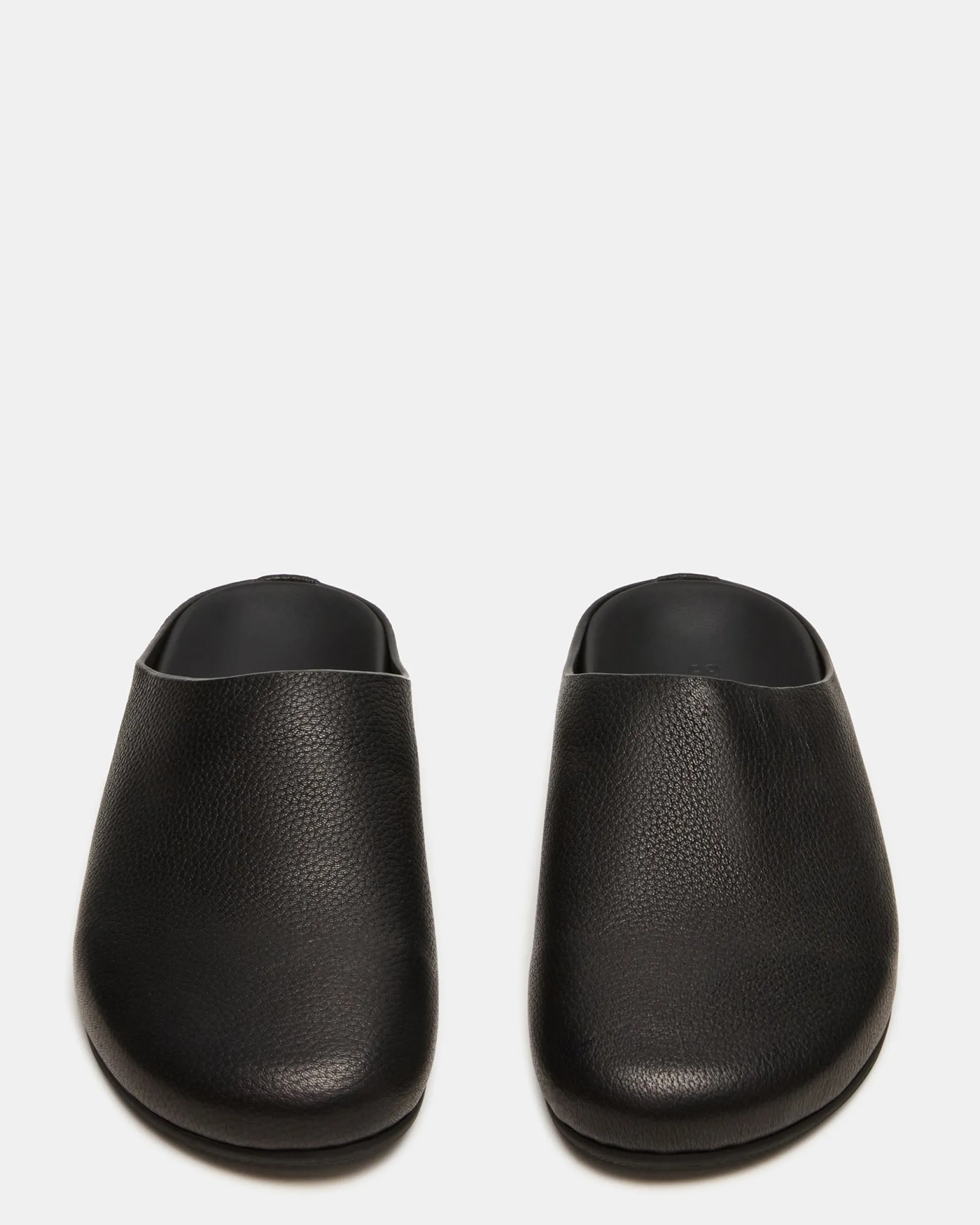 Fern Black Leather