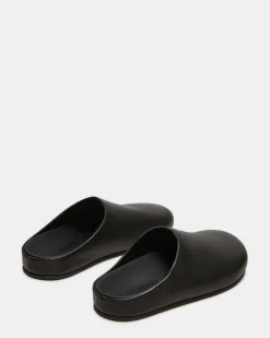 Fern Black Leather
