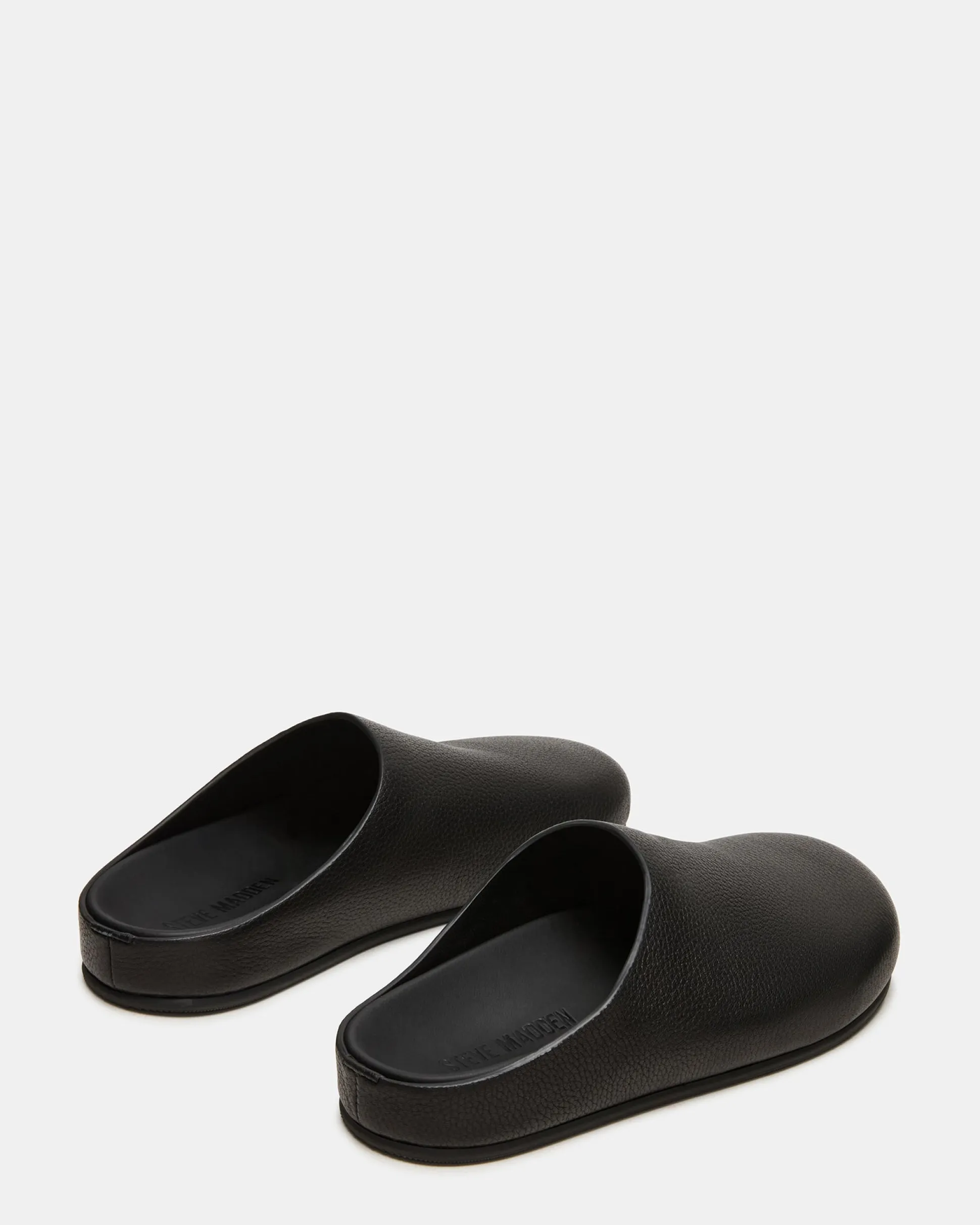 Fern Black Leather