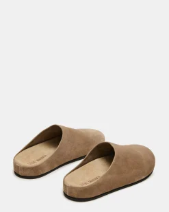 Fern Taupe Suede