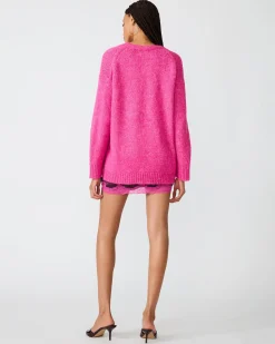 Finley Sweater Pink Violet