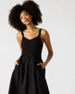 Fleur Dress Black