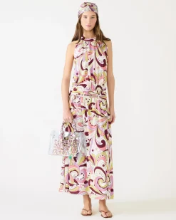 Gala Dress Petal Paisley