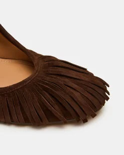 Greer Brown Suede