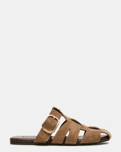 Halo Taupe Suede