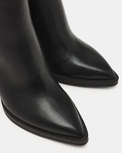 Harden Black Leather