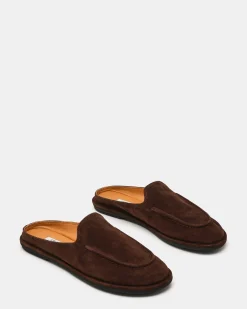 Harrington Chocolate Brown Suede