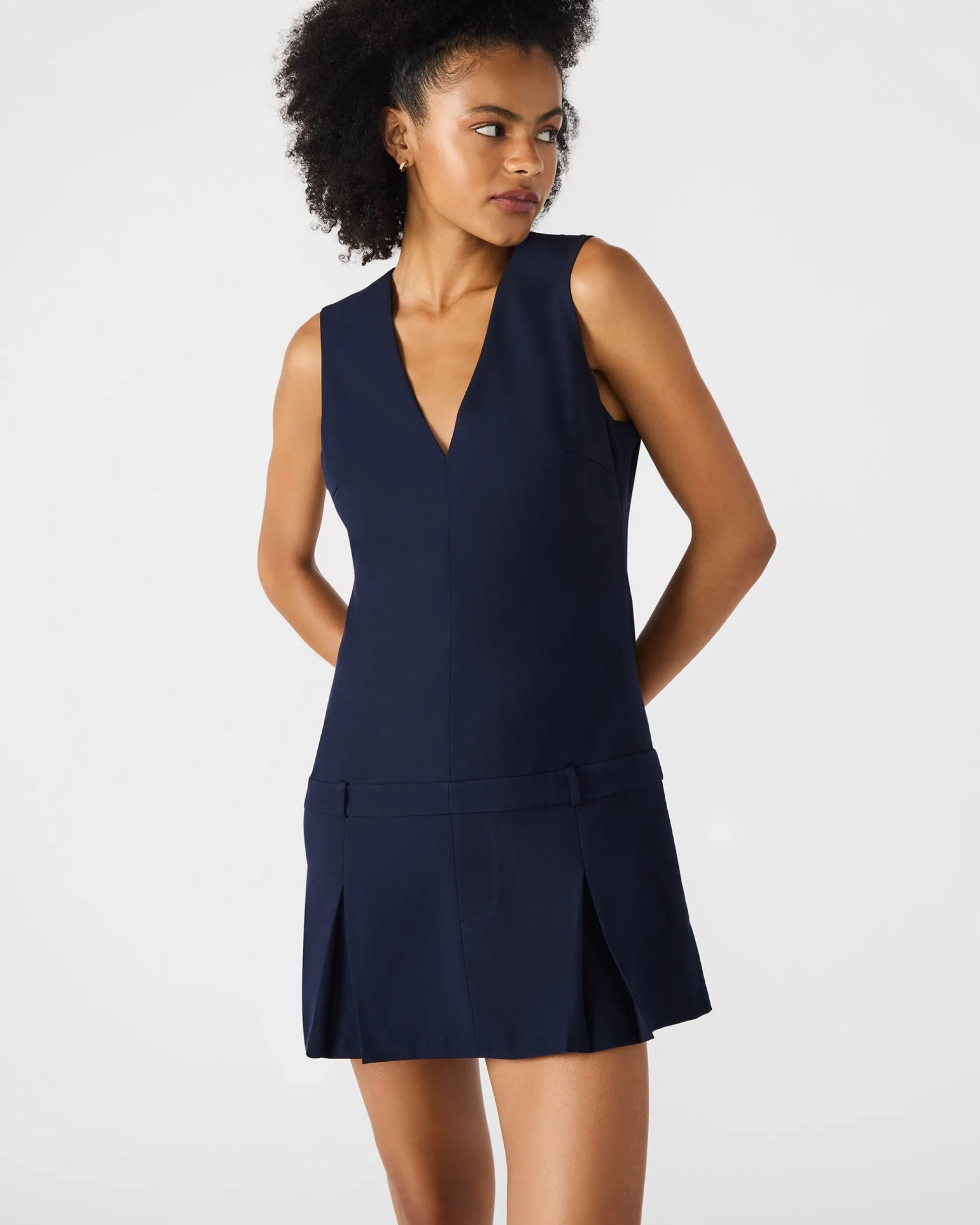Henley Dress Midnight