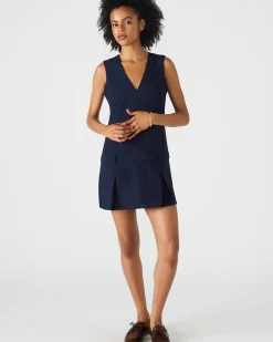 Henley Dress Midnight