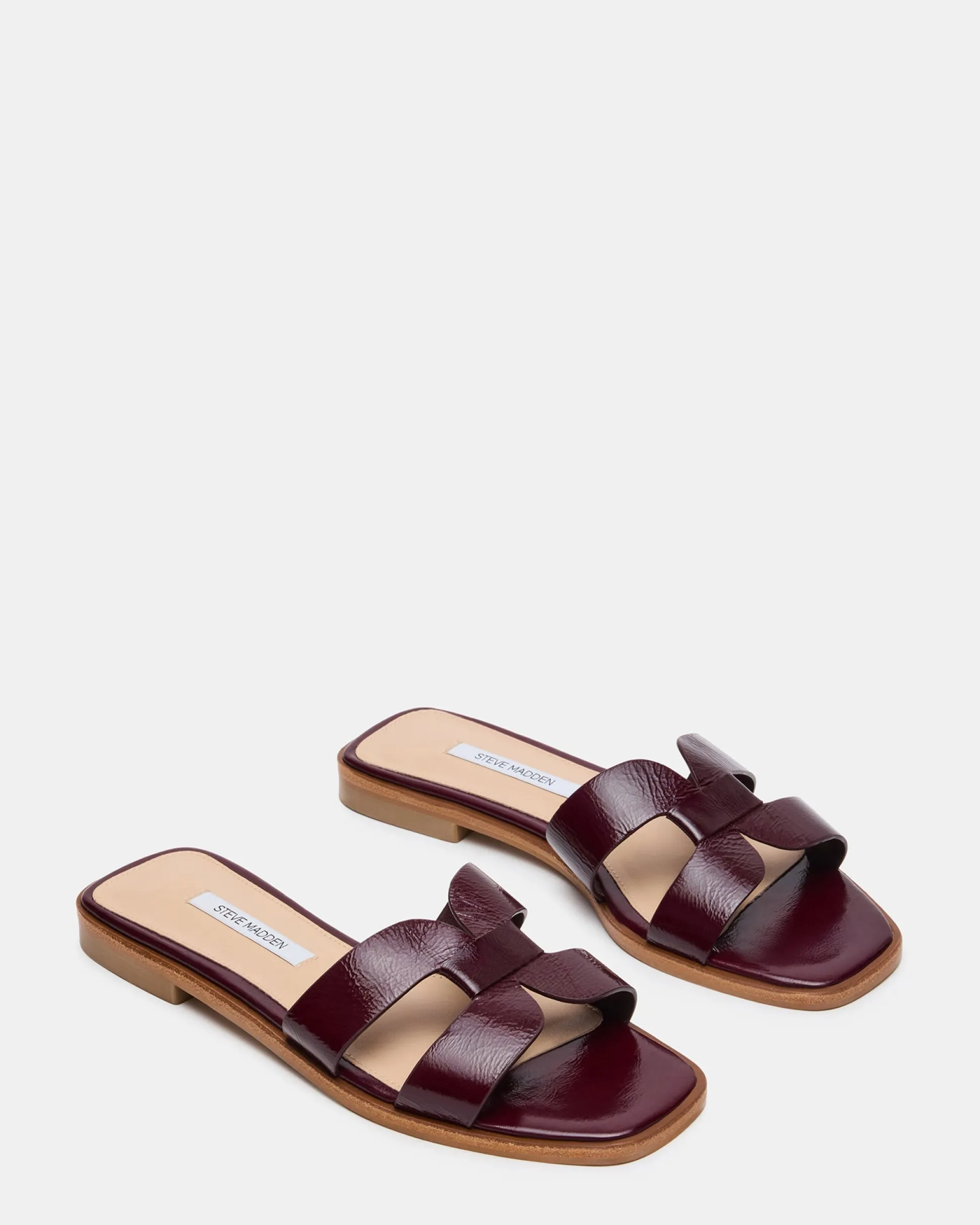 Hira Burgundy Leather