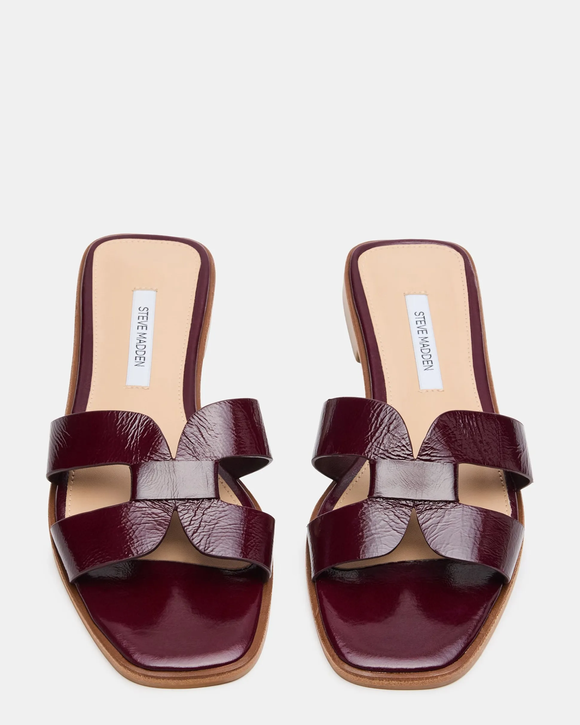Hira Burgundy Leather