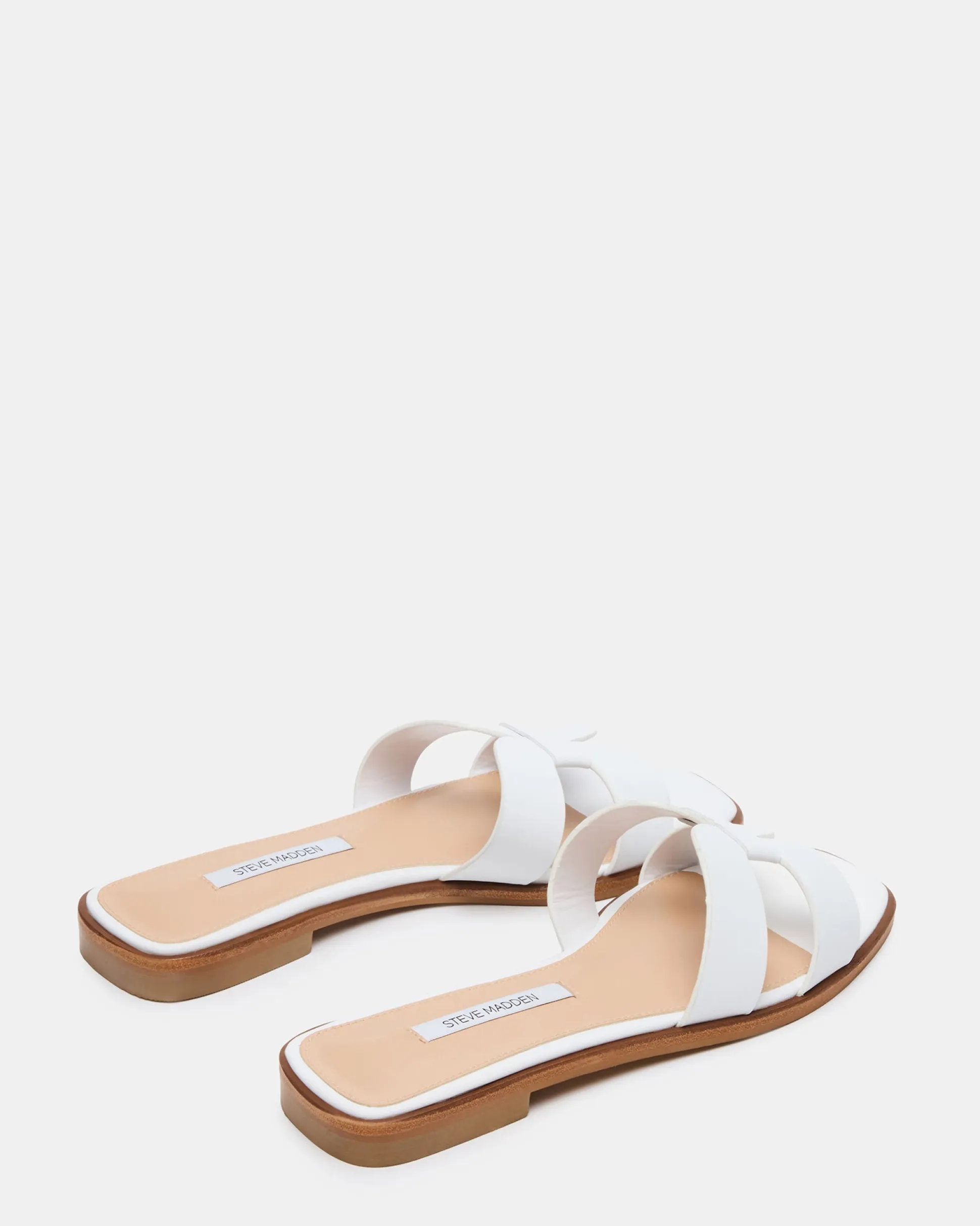 Hira White Leather