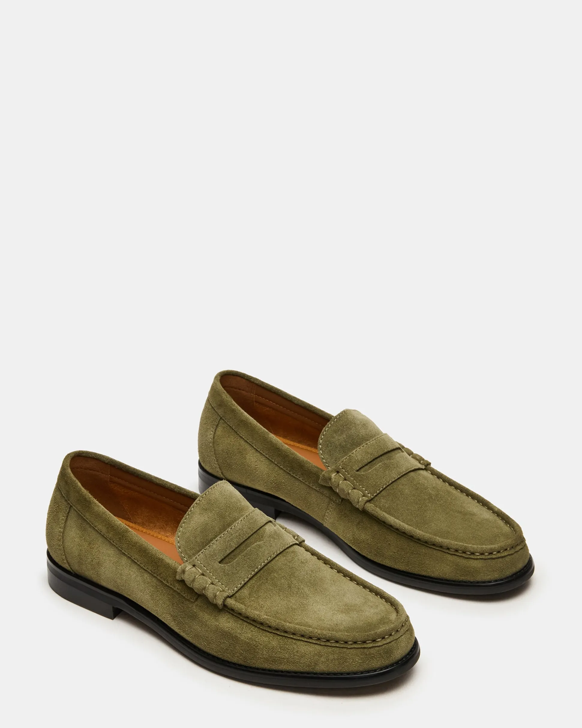 Huckle Green Suede