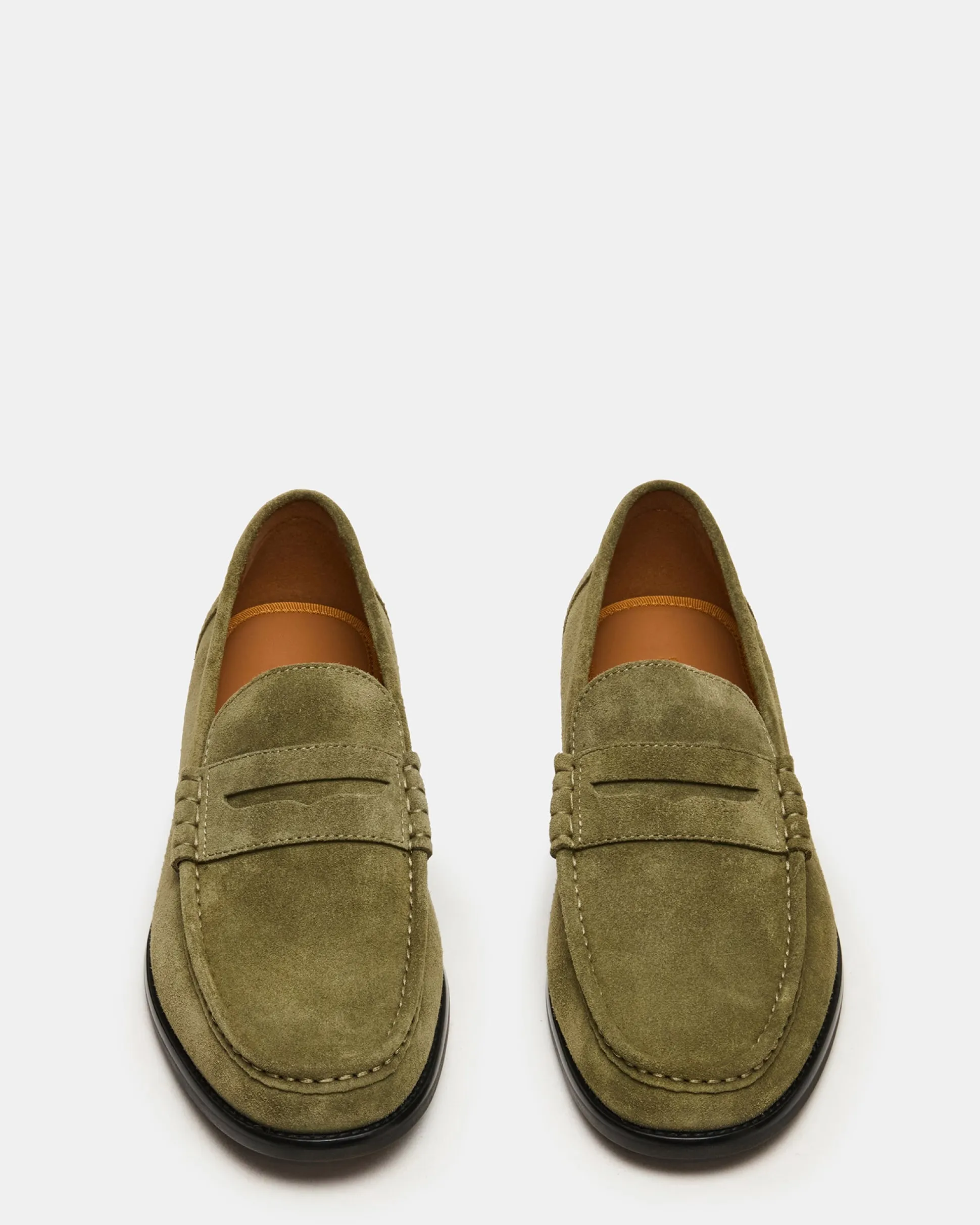 Huckle Green Suede